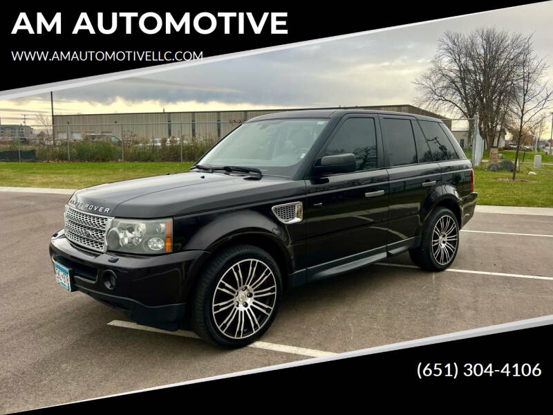 2009 Land Rover Range Rover Sport for sale at AM AUTOMOTIVE in Forest Lake MN