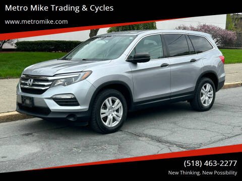 2017 Honda Pilot for sale at Metro Mike Trading & Cycles in Albany NY