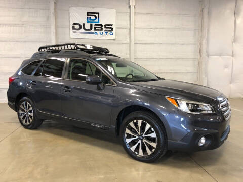 2015 Subaru Outback for sale at DUBS AUTO LLC in Clearfield UT