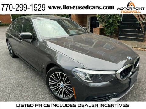 2018 BMW 5 Series for sale at Motorpoint Roswell in Roswell GA