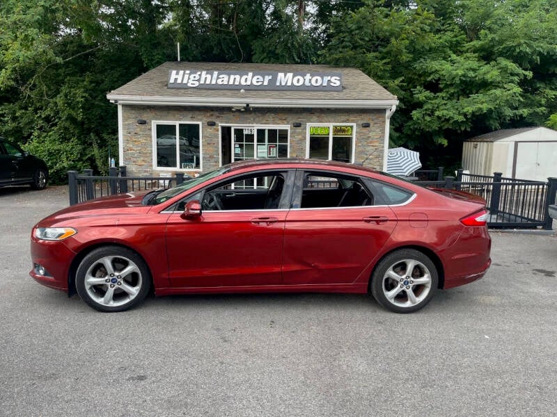 2014 Ford Fusion for sale at Highlander Motors in Radford VA