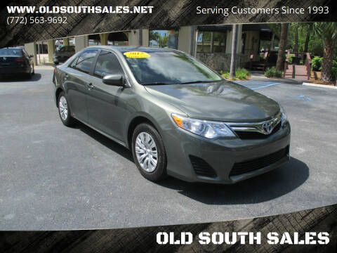 2012 Toyota Camry for sale at OLD SOUTH SALES in Vero Beach FL
