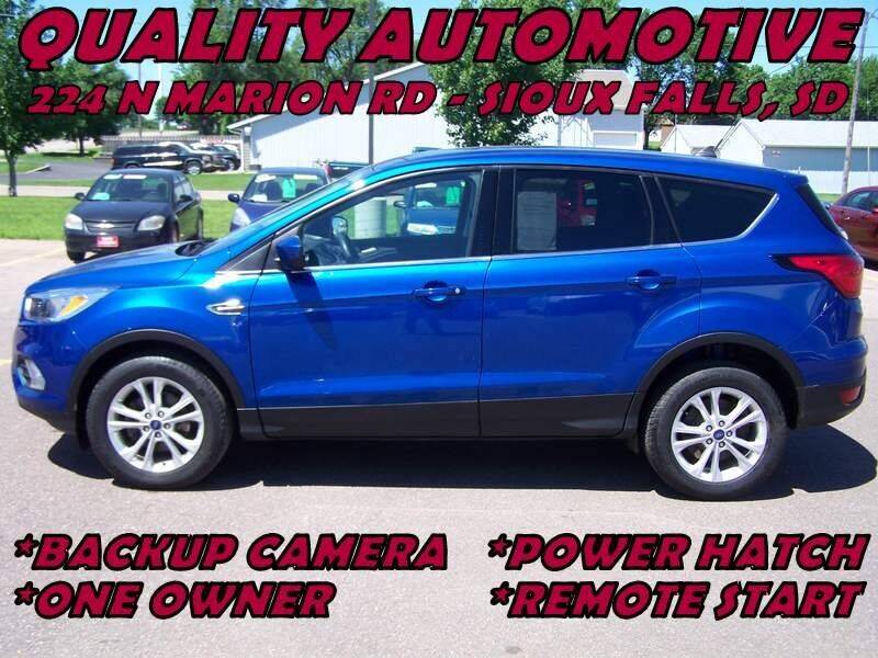 2019 Ford Escape for sale at Quality Automotive in Sioux Falls SD