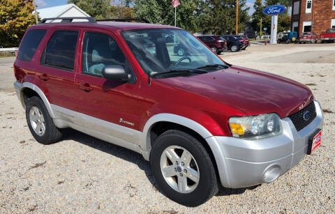 2007 Ford Escape Hybrid for sale at Union Auto in Union IA