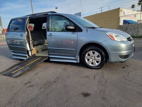 2004 Toyota Sienna for sale at A2B AUTO SALES in Chula Vista CA