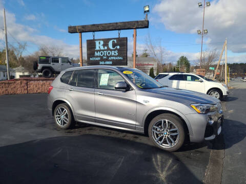 2015 BMW X3 for sale at R C Motors in Lunenburg MA