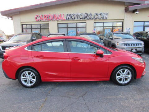2017 Chevrolet Cruze for sale at Cardinal Motors in Fairfield OH