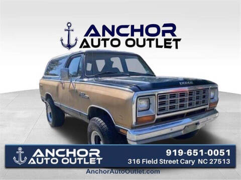 1985 Dodge Ramcharger