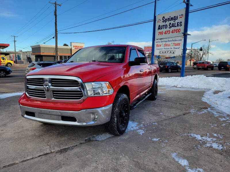 2013 RAM 1500 for sale at Springs Auto Sales in Colorado Springs CO