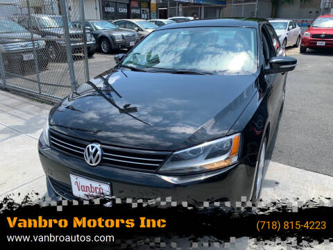 2014 Volkswagen Jetta for sale at Vanbro Motors Inc in Staten Island NY