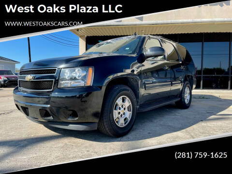 2011 Chevrolet Tahoe for sale at West Oaks Plaza LLC in Houston TX