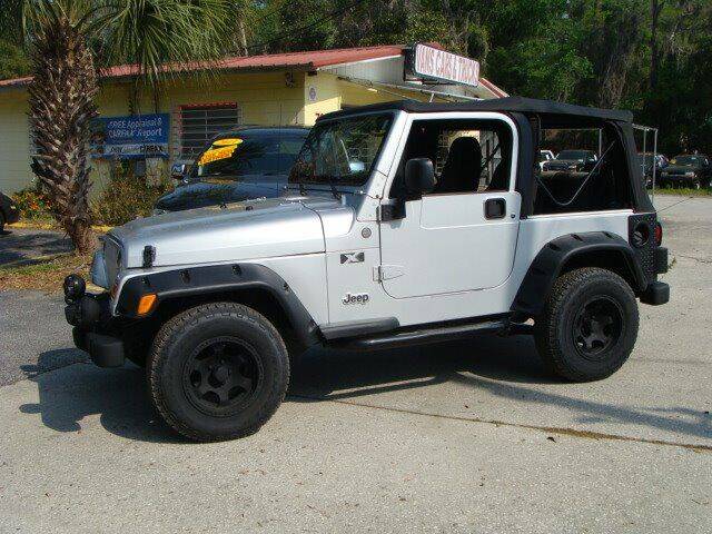 2004 Jeep Wrangler for sale at VANS CARS AND TRUCKS in Brooksville FL