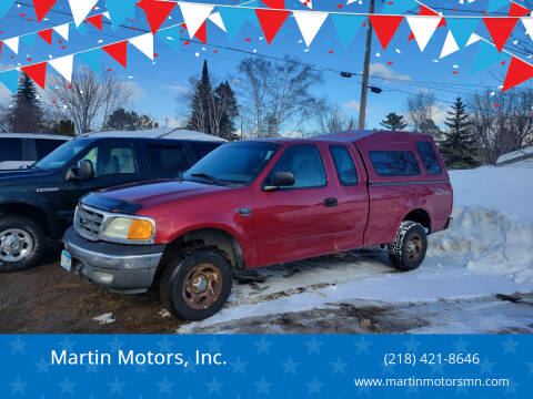 2004 Ford F-150 Heritage for sale at Martin Motors, Inc. in Chisholm MN