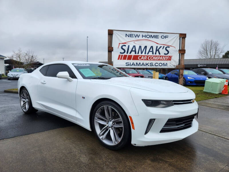 2018 Chevrolet Camaro for sale at Siamak's Car Company llc in Woodburn OR