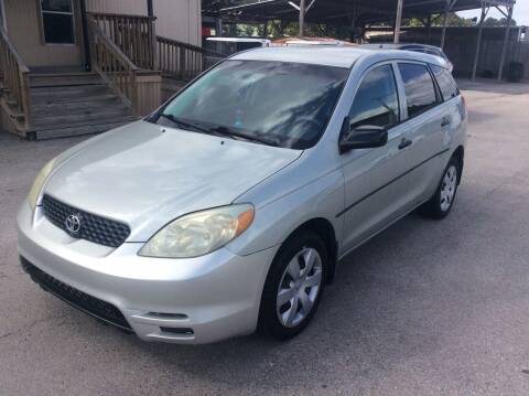 2003 Toyota Matrix for sale at OASIS PARK & SELL in Spring TX