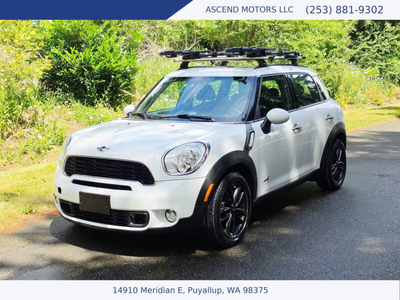 2012 MINI Cooper Countryman S ALL4