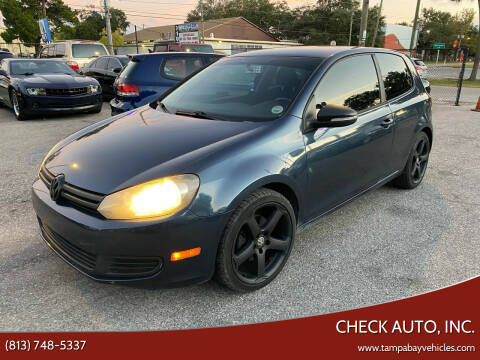 2013 Volkswagen Golf for sale at CHECK AUTO, INC. in Tampa FL