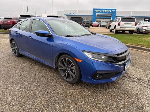 Used 2020 Honda Civic Sport with VIN 2HGFC2F83LH512329 for sale in Bloomington, IL