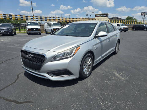 2016 Hyundai Sonata Hybrid for sale at J & L AUTO SALES in Tyler TX