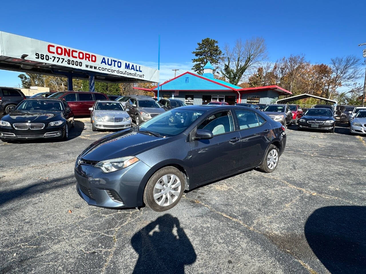 2016 Toyota Corolla for sale at Concord Auto Mall in Concord, NC