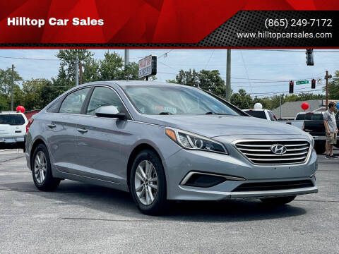 2017 Hyundai Sonata for sale at Hilltop Car Sales in Knoxville TN