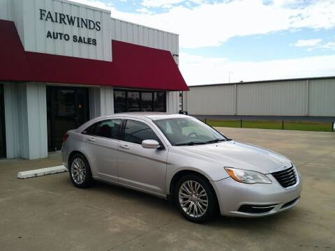 2012 Chrysler 200 for sale at Fairwinds Auto Sales in Dewitt AR