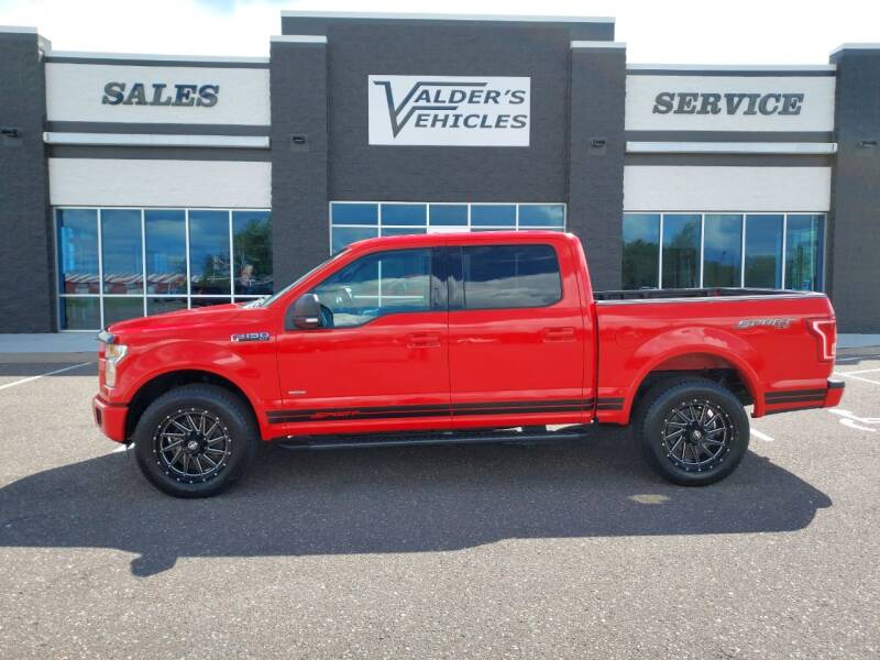 2016 Ford F-150 for sale at VALDER'S VEHICLES in Hinckley MN