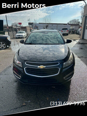 2015 Chevrolet Cruze for sale at Berri Motors in Detroit MI