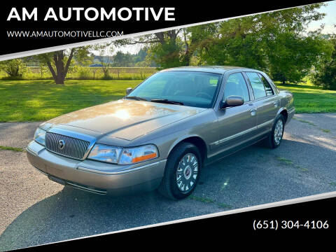 2004 Mercury Grand Marquis for sale at AM AUTOMOTIVE in Forest Lake MN