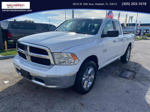 2017 RAM 1500 for sale at Navarro Auto Motors in Hialeah FL