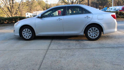 2012 Toyota Camry for sale at NORCROSS MOTORSPORTS in Norcross GA