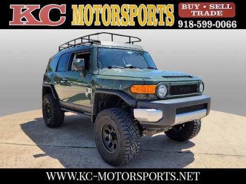 2012 Toyota FJ Cruiser for sale at KC MOTORSPORTS in Tulsa OK