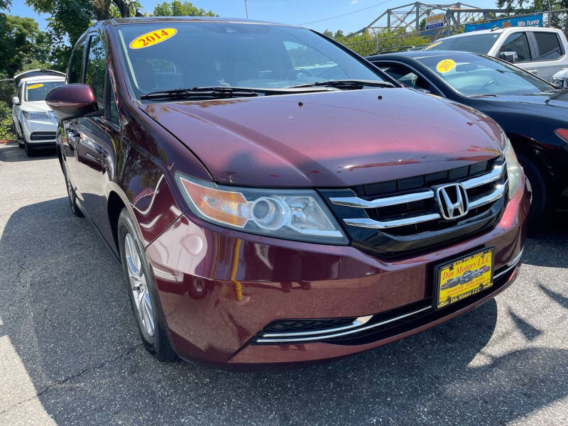 Used 2014 Honda Odyssey EX-L with VIN 5FNRL5H68EB108279 for sale in Passaic, NJ