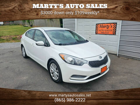 2015 Kia Forte for sale at Marty's Auto Sales in Lenoir City TN