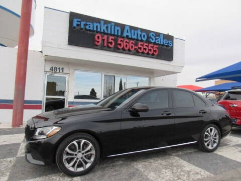 2015 Mercedes-Benz C-Class for sale at Franklin Auto Sales in El Paso TX