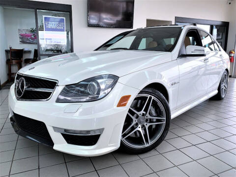 2013 Mercedes-Benz C-Class for sale at SAINT CHARLES MOTORCARS in Saint Charles IL