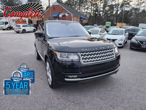2016 Land Rover Range Rover for sale at Complete Auto Center , Inc in Raleigh NC
