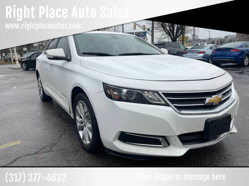 2017 Chevrolet Impala for sale at Right Place Auto Sales LLC in Indianapolis IN