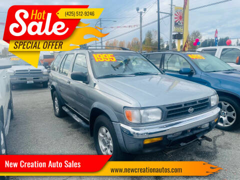 1998 Nissan Pathfinder for sale at New Creation Auto Sales in Everett WA