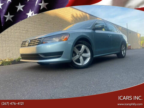 2012 Volkswagen Passat for sale at ICARS INC. in Philadelphia PA