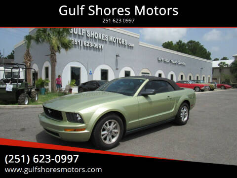 2006 Ford Mustang for sale at Gulf Shores Motors in Gulf Shores AL