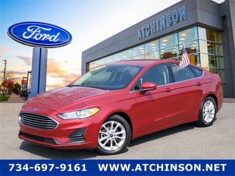 2020 Ford Fusion for sale at Atchinson Ford Sales Inc in Belleville MI