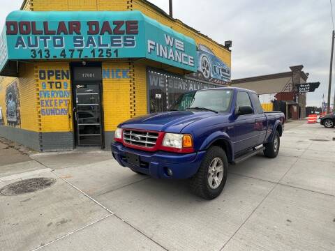 2003 Ford Ranger for sale at Dollar Daze Auto Sales Inc in Detroit MI
