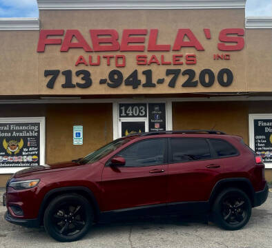 2019 Jeep Cherokee for sale at Fabela's Auto Sales Inc. in South Houston TX