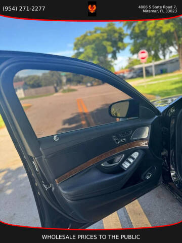 2015 Mercedes-Benz S-Class S 550