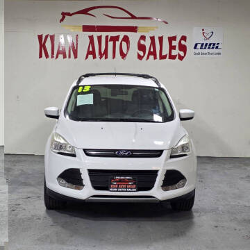 2013 Ford Escape for sale at Kian Auto Sales in Sacramento CA