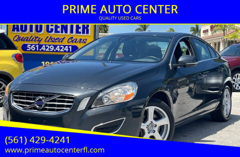 2012 Volvo S60 for sale at PRIME AUTO CENTER in Palm Springs FL