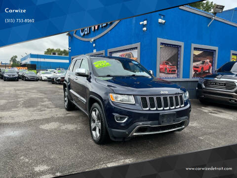 2014 Jeep Grand Cherokee for sale at Carwize in Detroit MI