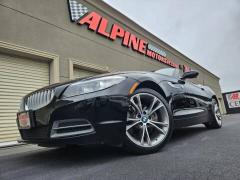 2014 BMW Z4 for sale at Alpine Motors Certified Pre-Owned in Wantagh NY