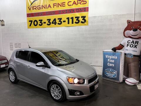 2013 Chevrolet Sonic for sale at Virginia Fine Cars in Chantilly VA